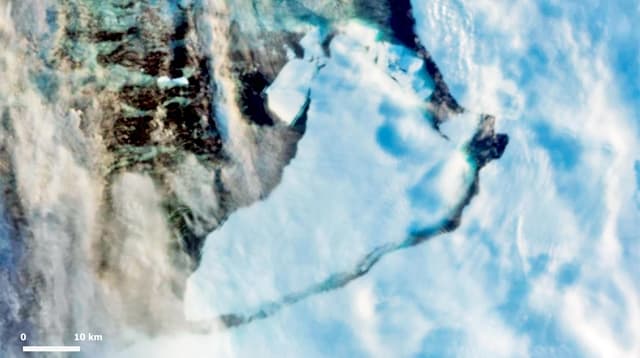 Leszakadt egy akkora jéghegy az Antarktiszról, mint London területe elővárosaival együtt