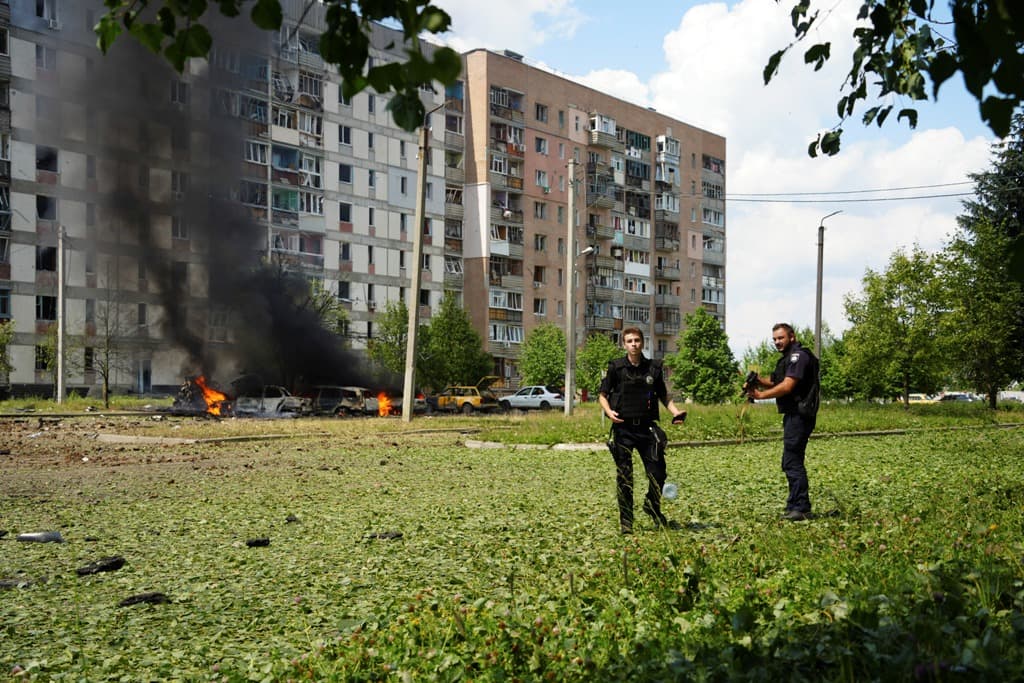 Orosz rakétacsapás ért egy lembergi lakóházat