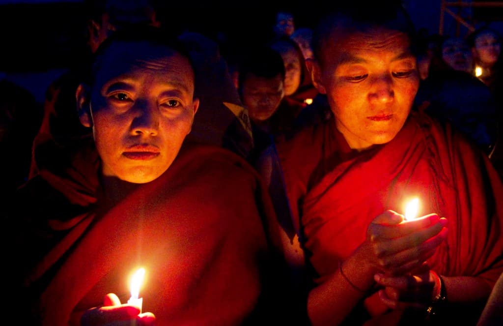 Felgyújtotta magát egy fiatal tibeti szerzetes