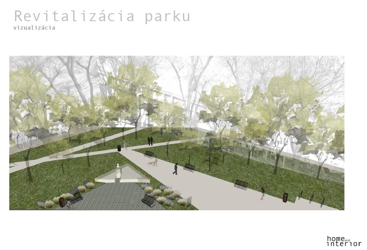 Hamarosan így néz majd ki a Petőfi-szobor melletti park Komáromban (FOTÓK)
