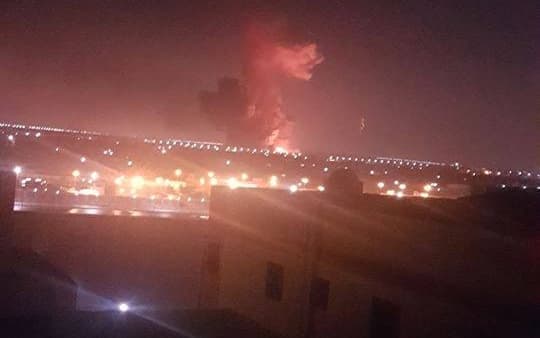 Nagy erejű robbanás történt volt a kairói reptér közelében
