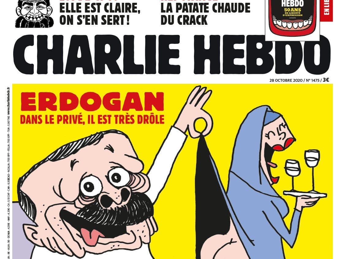 Törökország nyomozást indított a Charlie Hebdo Erdogan-karikatúrája miatt