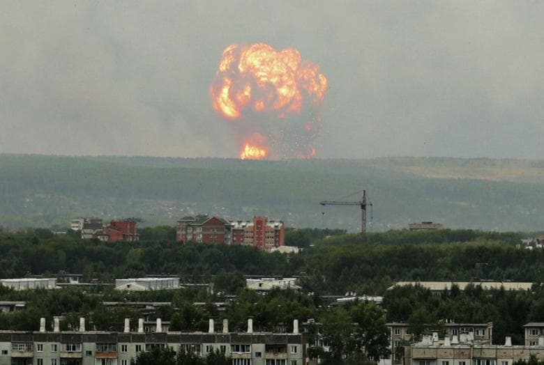 Radioaktív gázfelhő miatt nőtt meg a háttérsugárzás a szeverodvinszki robbanás után