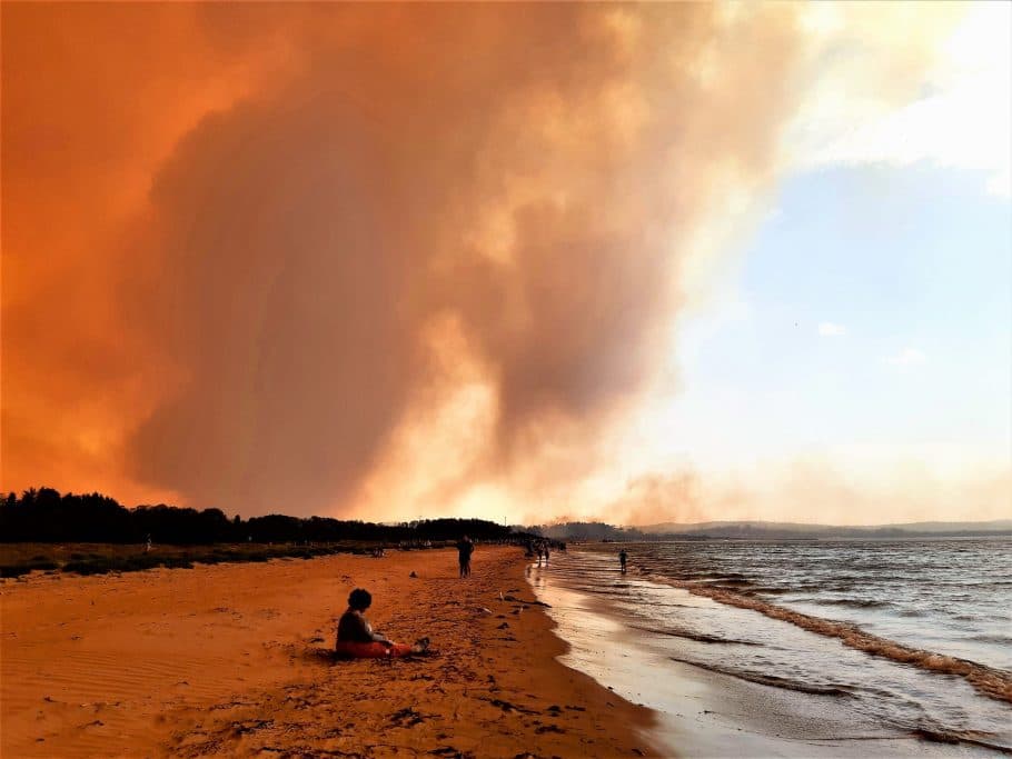 Chilében is érezni az ausztráliai tüzek füstjét