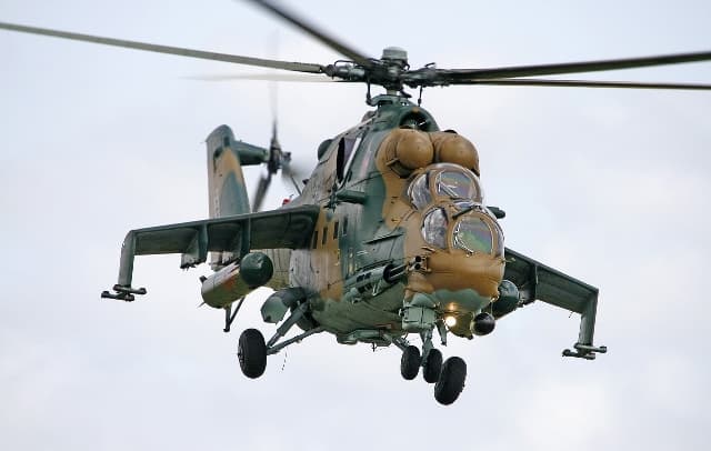Lezuhant egy orosz katonai helikopter Szíriában