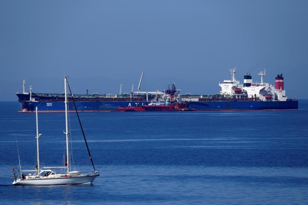 Irán lefoglalt két görög tartályhajót