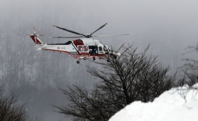 Lezuhant egy olasz mentőhelikopter, halottak is vannak