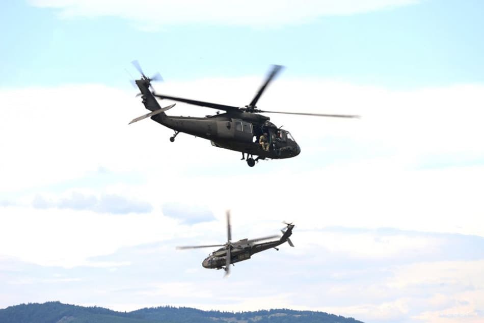 Lezuhant egy magyar katonai helikopter Horvátországban - egyelőre két holttestet találtak