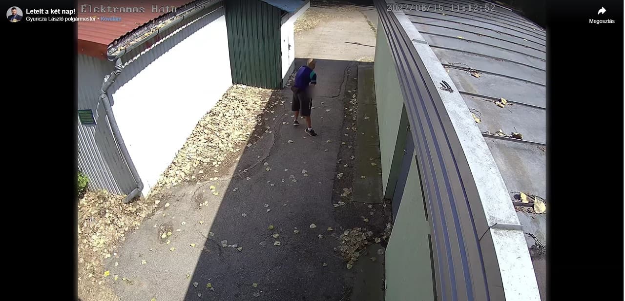 A polgármester kitett a Facebookra egy videót, amelyen egy férfi nyilvánosan maszturbál egy vonatállomáson