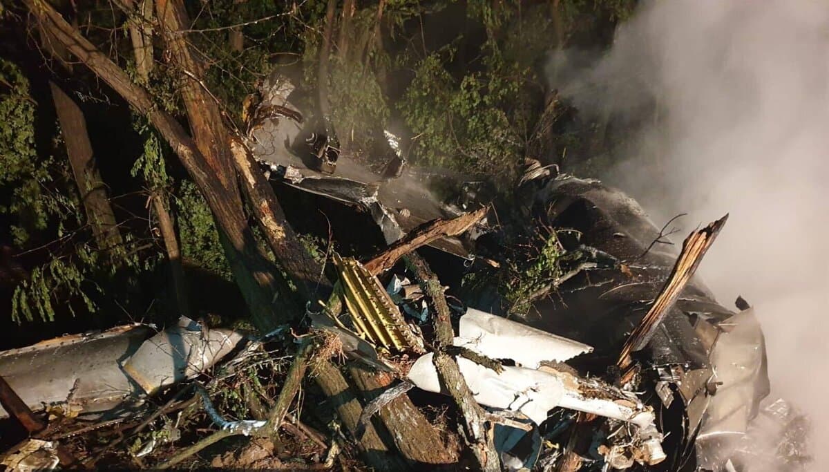 Kizárta a rendőrség, hogy bűncselekmény történt volna, mikor lezuhant a szlovák MiG-29