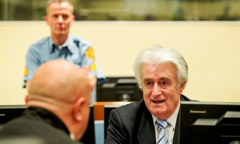Hágai törvényszék: Karadzic 40 évet kapott, tíz vádpontban bűnös