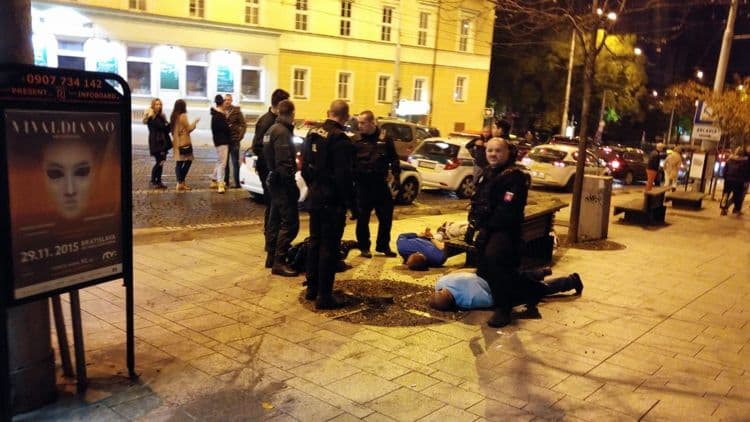 Véres támadás Pozsonyban - Négy férfi kegyetlenül elvert egy őrt!