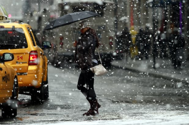Súlyos problémákat okozott az első hó New Yorkban